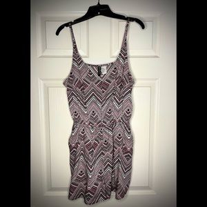 H&M Women’s Aztec Print Romper (Size 10)